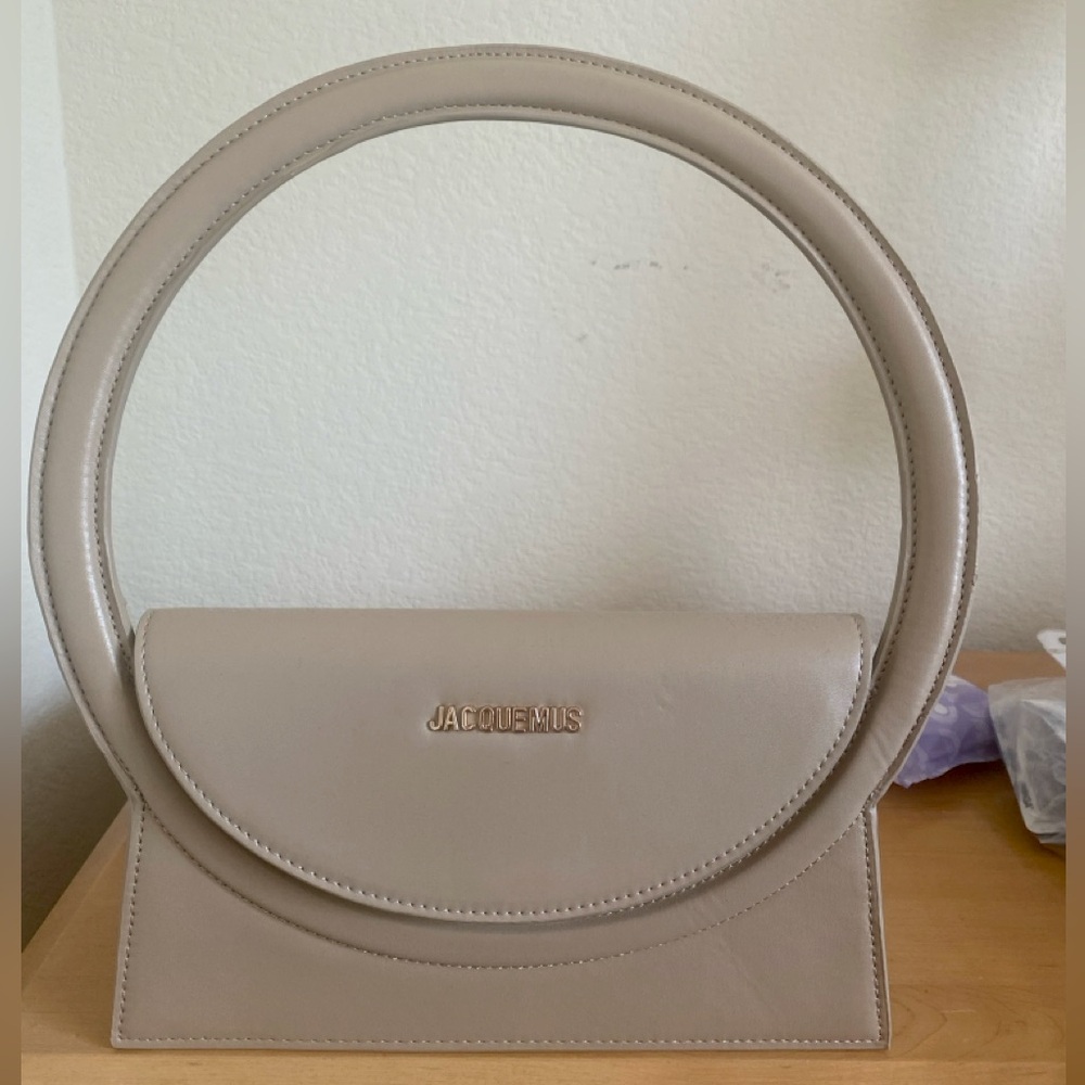 Jacquemus Taupe Mini Bag